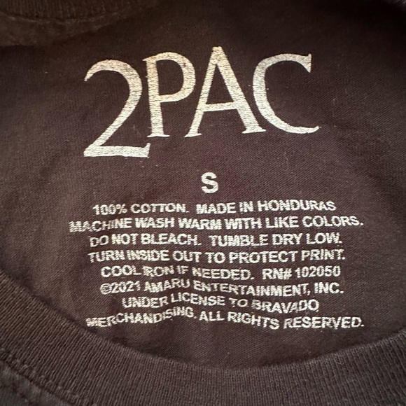 Tupac Keep Ya Head Up Graphic T-shirt Men’s Small EUC - Picture 4 of 4